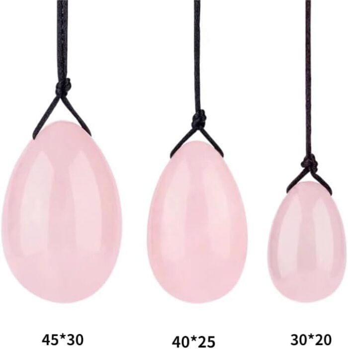 Amethyst Yoni Egg Set - Image 3