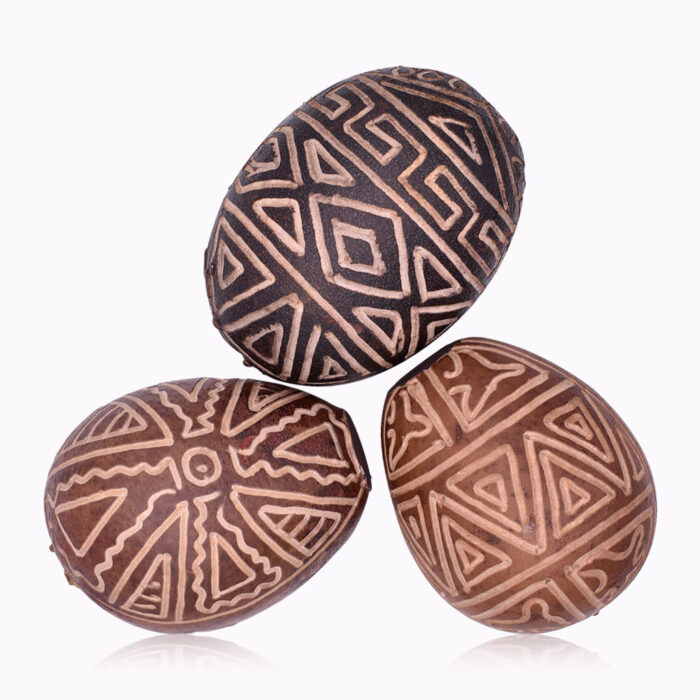 Handcrafted Peruvian Egg Shaker made from natural seeds – Jaguar Dream Ireland