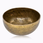 Handcrafted Tree of Life Singing Bowl, 20.5cm, E3# tune, 7-metal blend – Jaguar Dream Ireland