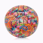 Happy Drum - Vibrant Floral Mandala