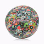 Happy Drum - Colourful Paisley Mandala