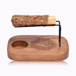 Yin & Yang Smudging Heater – Teak Wood Burner - Image 2
