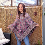 Rose Moon – Hooded Festival Poncho