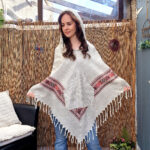 Ivory Nomad – Hooded Festival Poncho