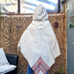 Moon Weaver – Hooded Festival Poncho - Image 2