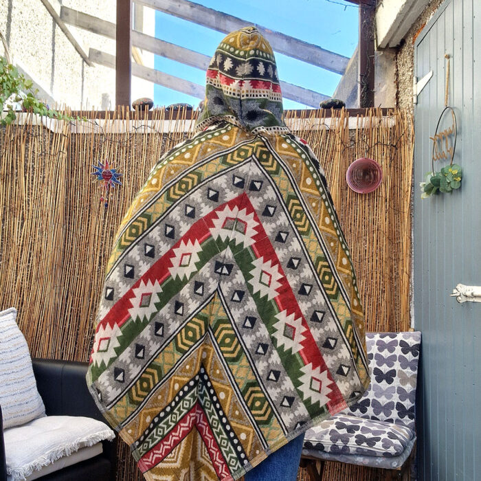 Wild Earth – Hooded Festival Poncho - Image 2