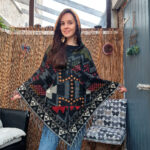 Shadow Fire – Hooded Festival Poncho