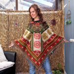Sacred Path – Hooded Festival Poncho