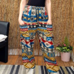 Blue & Mustard – Boho Pocket Trousers