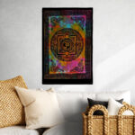 Om Mandala – Colourful Wall Hanging - Image 2