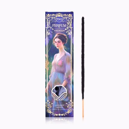 Tao Perfume Lavender Garden Incense by Sagrada Madre with fresh floral lavender notes for serenity, relaxation and inner balance.
