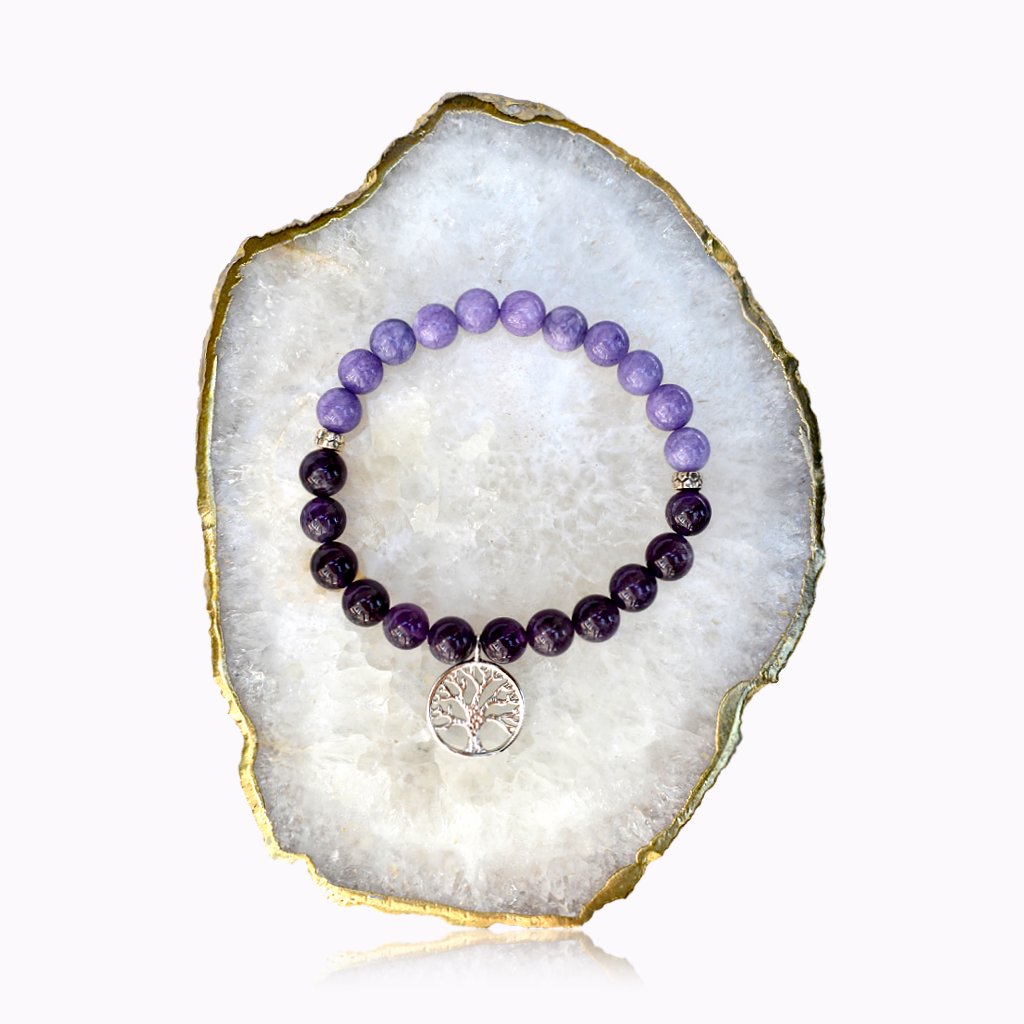 Gemstone-Bracelets-Amethyst-Sodalite-Tree-Of-Life.jpg Amethyst and Violet Sodalite Tree of Life bracelet